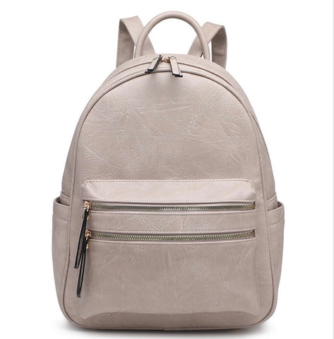 Chelsea large backpack-Beige