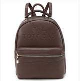 Large Tote backpack-Chocolate