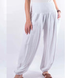Shirred waist Genie pants