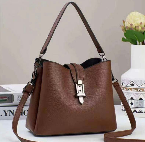 Small classic Tote bag-Chocolate