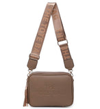 Double tassel Tote bag-Mocha