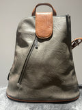 Grey backpack/crossbody bag