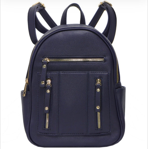 Henley medium backpack-Navy
