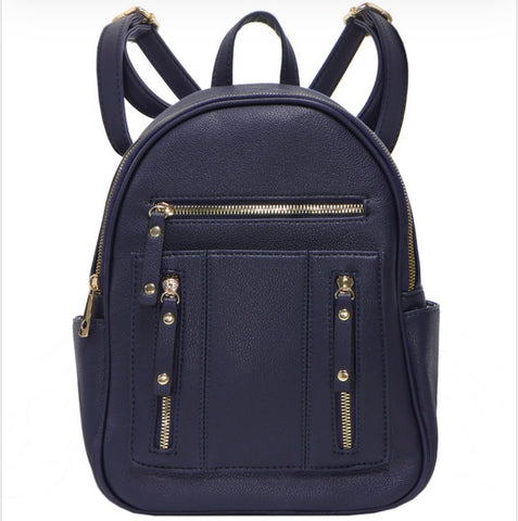 Henley medium backpack-Navy