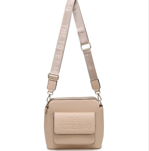 Beige Tote crossbody bag