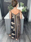 Camo maxi-Black