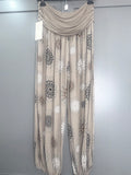 Star burst harem pants -Mocha