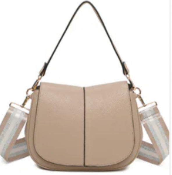 Shoulder/crossbody bag-Latte