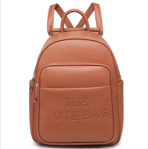 Tote backpack-Tan