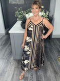 Camo maxi-Black