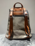 Grey backpack/crossbody bag