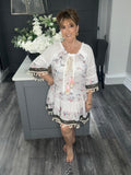 Ibiza boho tassel dress