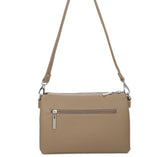 Black multi compartment crossbody Tote