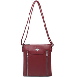 Gorgeous bee crossbody bag/Berry