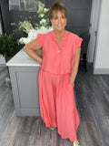 Sienna Two piece set-Coral