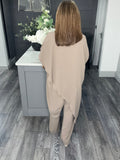 Paloma Curve fit two piece set-Mocha