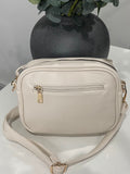 Pretty bow crossbody bag-Beige