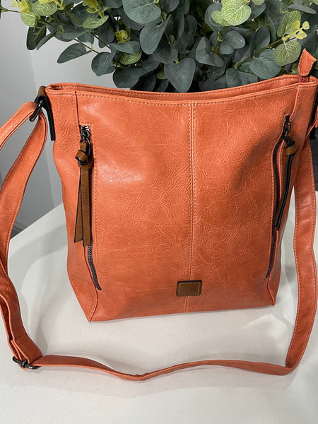 Classic crossbody/shoulder bag-Orange