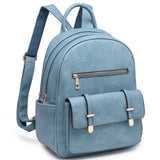Chelsea large backpack-Blue