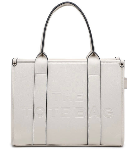 Large Tote bag-Beige