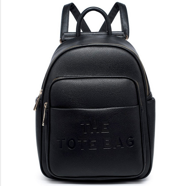 Tote backpack-Black