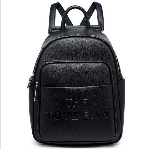 Tote backpack-Black