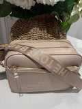 Large Tote camera bag-Beige
