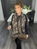 Bambi scarf-Chocolate