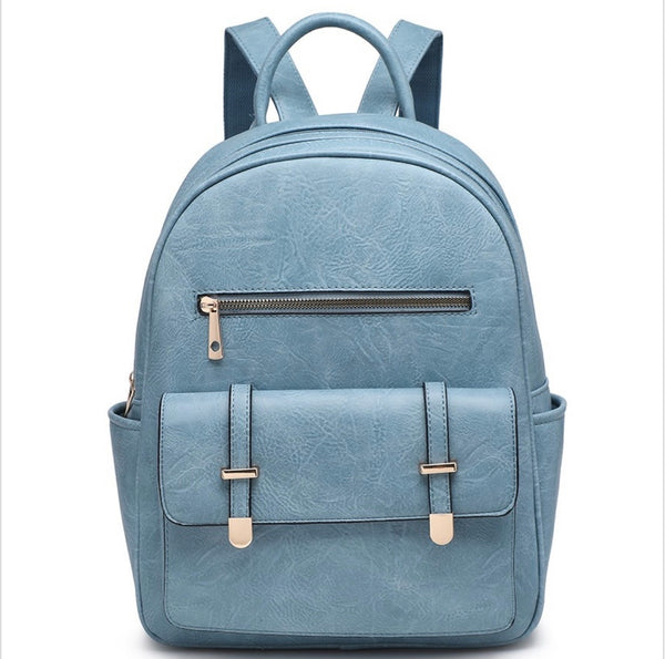 Chelsea large backpack-Blue