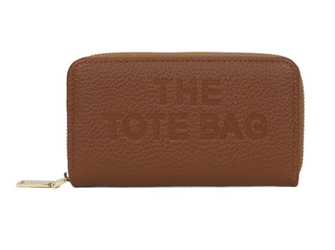 Tan slim Tote purse