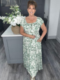 Pippa maxi dress -Green