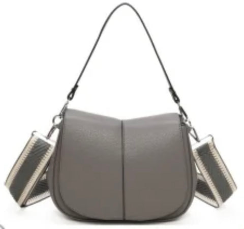 Shoulder/crossbody bag-Grey