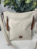 Classic crossbody/shoulder bag-Beige