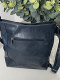 Classic crossbody/shoulder bag-Navy