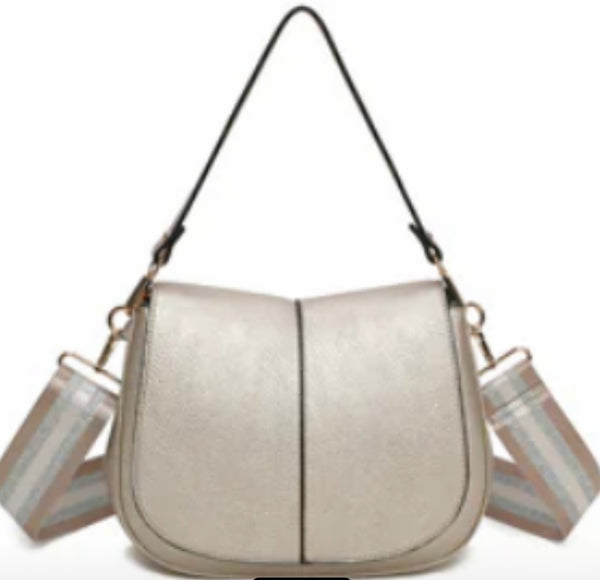 Shoulder/crossbody bag -Gold