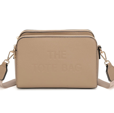 Beige Tote crossbody