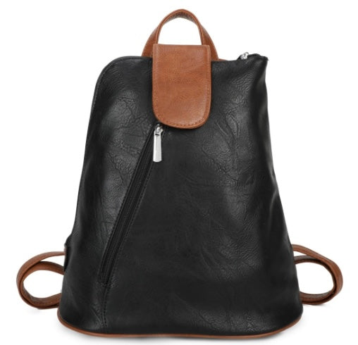 Blake two tone backpack -Black