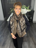 Bambi scarf-Chocolate