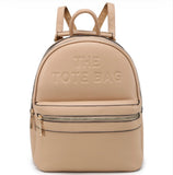 Large Tote backpack-Caramel