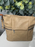 Classic crossbody/shoulder bag-Camel