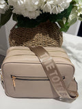 Large Tote camera bag-Beige