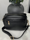 Pretty bow crossbody bag-Black