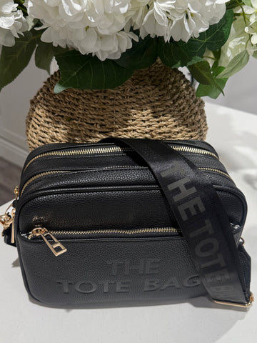 Large Tote camera bag-Black
