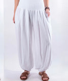 Shirred waist Genie pants
