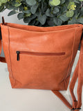 Classic crossbody/shoulder bag-Orange