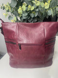Classic crossbody/shoulder bag -Burgundy