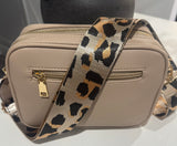 Two compartment crossbody bag-Mocha