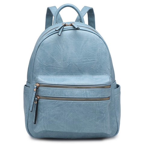 Chelsea large backpack-Blue