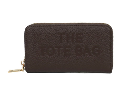 Chocolate slim Tote purse