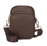 Small Tote crossbody bag-Chocolate